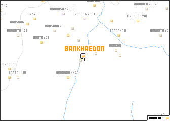 map of Ban Khae Don