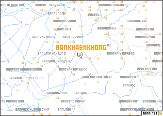map of Ban Khaem Khong