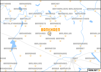 map of Ban Khaen