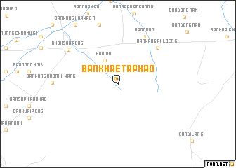 map of Ban Khae Taphao
