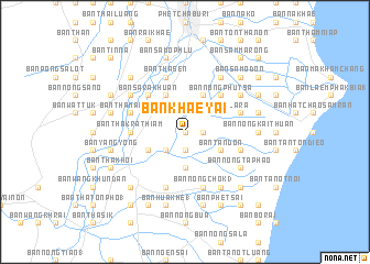map of Ban Khae Yai