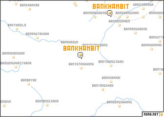 map of Ban Kham Bit