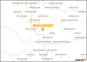 map of Ban Khambon