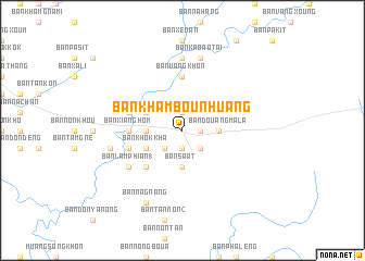 map of Ban Khambounhuang