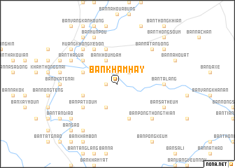 map of Ban Khamhay