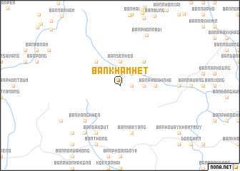 map of Ban Khamhet