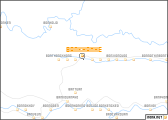 map of Ban Khamhè