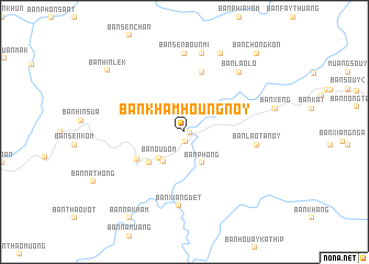 map of Ban Khamhoung-Noy