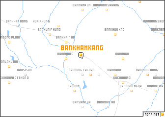 map of Ban Kham Kang