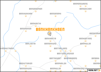 map of Ban Kham Khaen