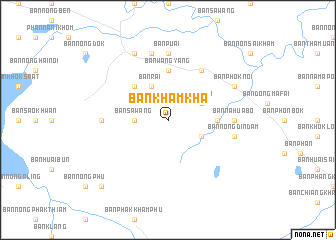 map of Ban Kham Kha