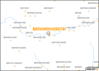 map of Ban Khamkhiao Tai