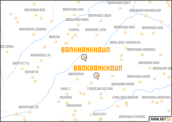 map of Ban Khamkhoun