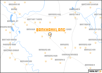 map of Ban Kham Klang