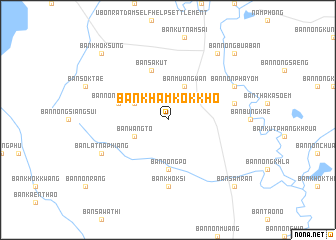 map of Ban Kham Kok Kho