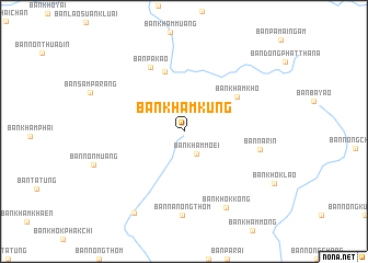 map of Ban Kham Kung