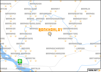 map of Ban Khamlay