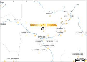 map of Ban Kham Louang