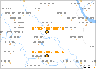 map of Ban Kham Mae Nang
