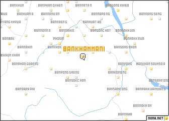 map of Ban Kham Mani