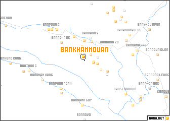map of Ban Khammouan