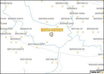 map of Ban Kham Om