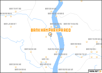 map of Ban Kham Phak Phaeo