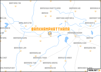 map of Ban Kham Phatthana