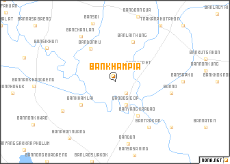 map of Ban Kham Pia