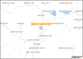 map of Ban Kham Pom