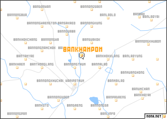 map of Ban Kham Pom