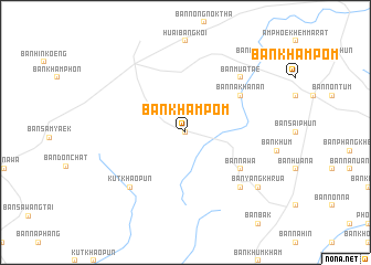 map of Ban Kham Pom