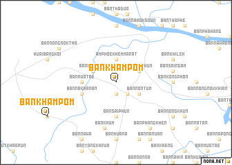 map of Ban Kham Pom