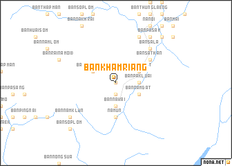 map of Ban Kham Riang