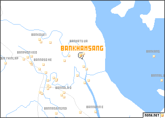 map of Ban Kham Sang