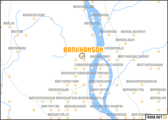 map of Ban Khamsôm