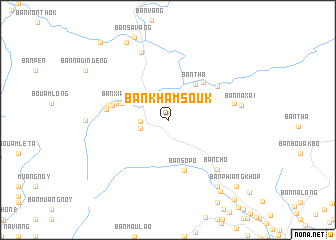 map of Ban Khamsouk