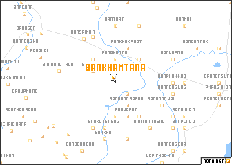 map of Ban Kham Ta Na