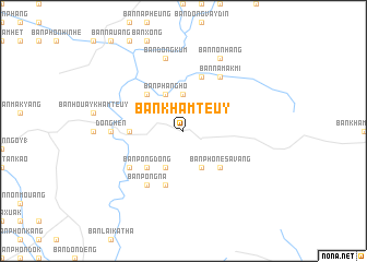 map of Ban Khamteuy