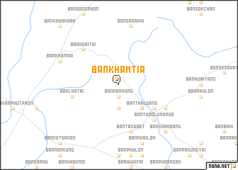 map of Ban Kham Tia