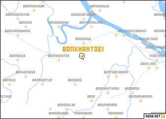 map of Ban Kham Toei