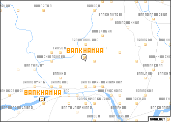 map of Ban Kham Wa