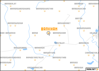 map of Ban Kham