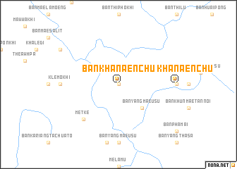 map of Ban Khanaen Chu