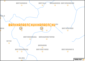 map of Ban Khanaen Chu