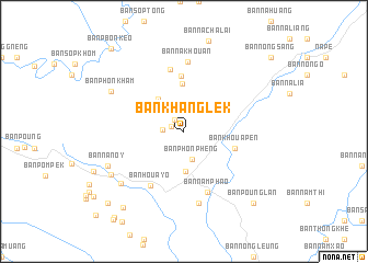 map of Ban Khanglék