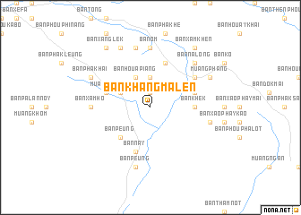 map of Ban Khang Malèn