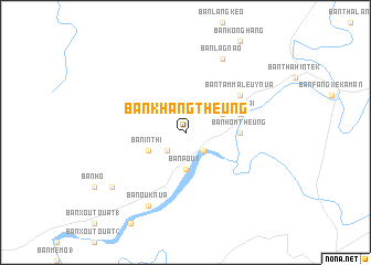 map of Ban Khang Theung