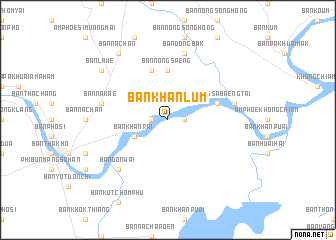 map of Ban Khan Lum