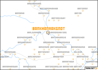 map of Ban Khanmakgnôt